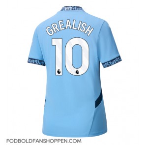 Manchester City Jack Grealish #10 Hjemmebanetrøje Dame 2024-25 Kortærmet